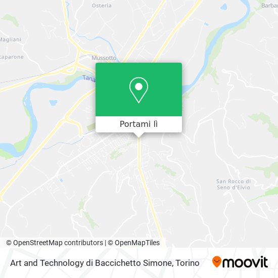 Mappa Art and Technology di Baccichetto Simone
