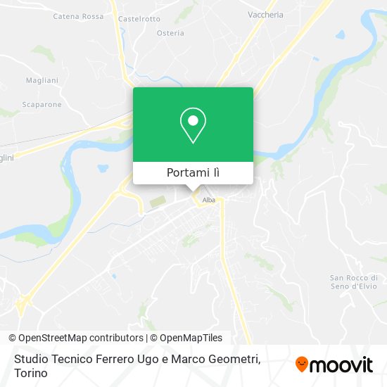 Mappa Studio Tecnico Ferrero Ugo e Marco Geometri