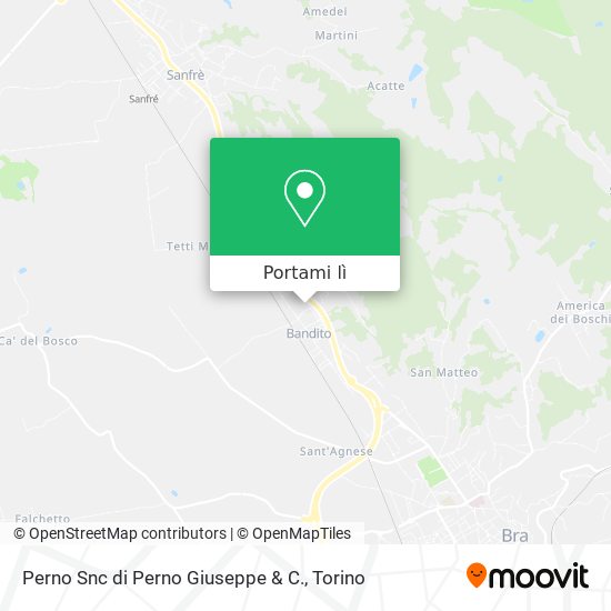 Mappa Perno Snc di Perno Giuseppe & C.