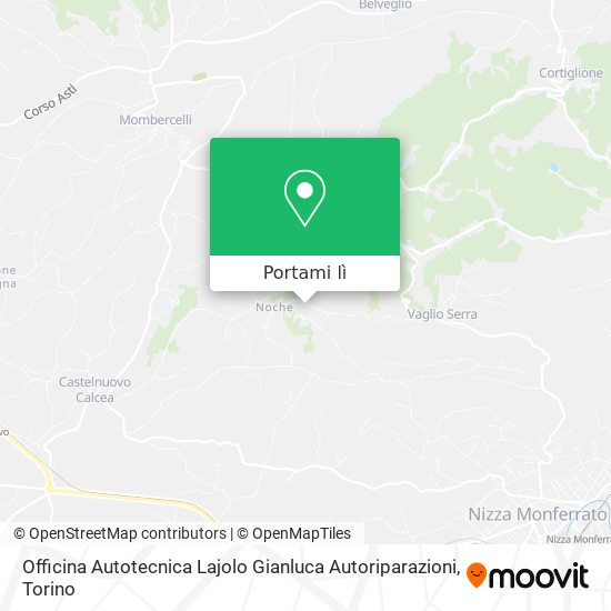 Mappa Officina Autotecnica Lajolo Gianluca Autoriparazioni