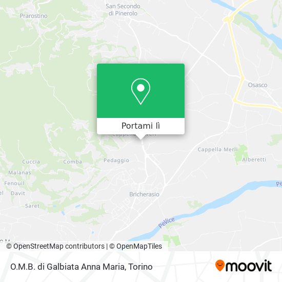 Mappa O.M.B. di Galbiata Anna Maria