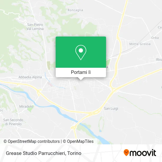 Mappa Grease Studio Parrucchieri