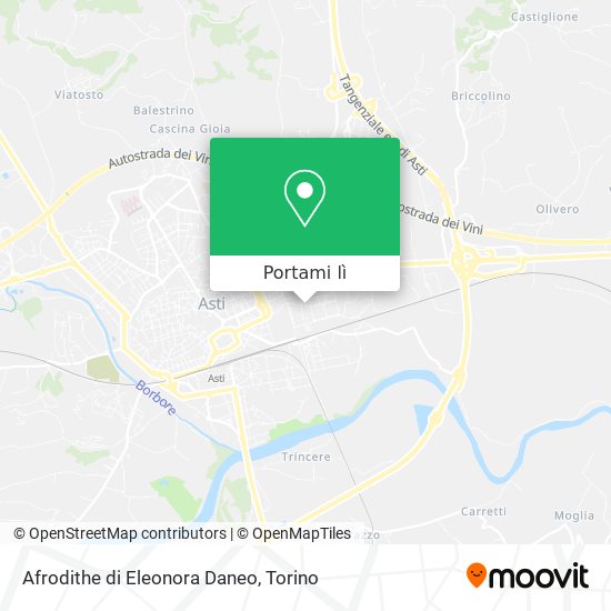 Mappa Afrodithe di Eleonora Daneo