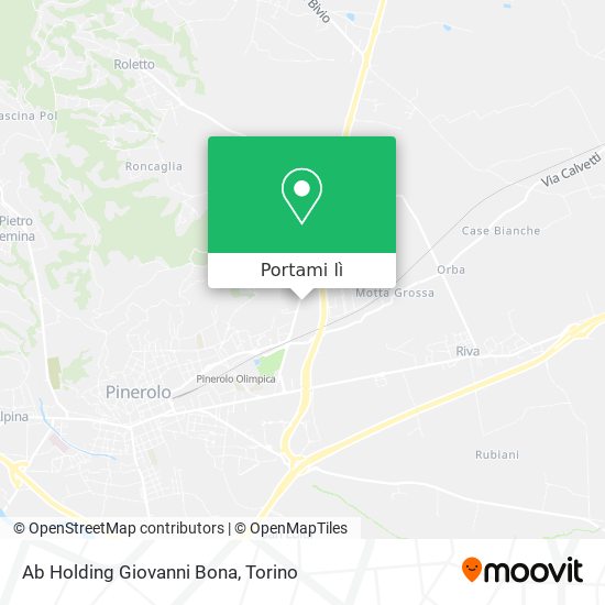 Mappa Ab Holding Giovanni Bona