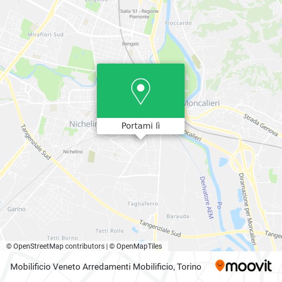 Mappa Mobilificio Veneto Arredamenti Mobilificio