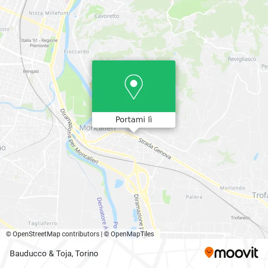 Mappa Bauducco & Toja