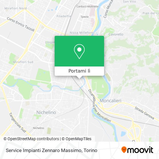 Mappa Service Impianti Zennaro Massimo