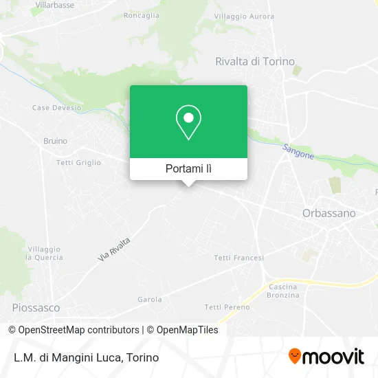 Mappa L.M. di Mangini Luca