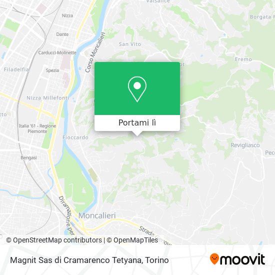 Mappa Magnit Sas di Cramarenco Tetyana