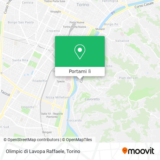 Mappa Olimpic di Lavopa Raffaele