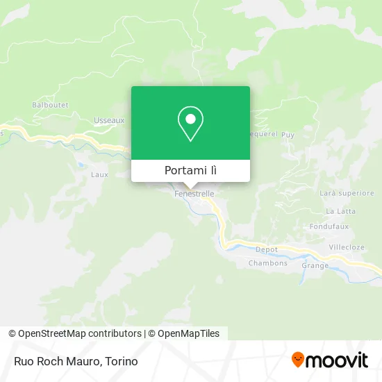 Mappa Ruo Roch Mauro