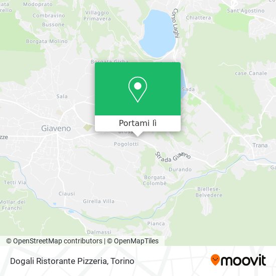 Mappa Dogali Ristorante Pizzeria