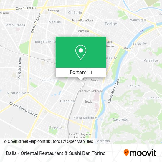 Mappa Dalia - Oriental Restaurant & Sushi Bar