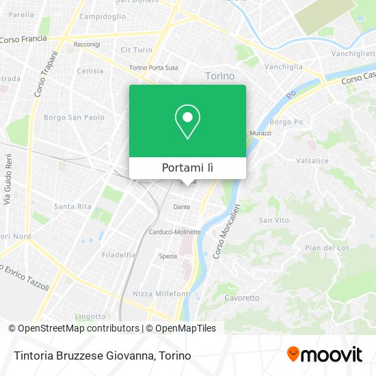 Mappa Tintoria Bruzzese Giovanna
