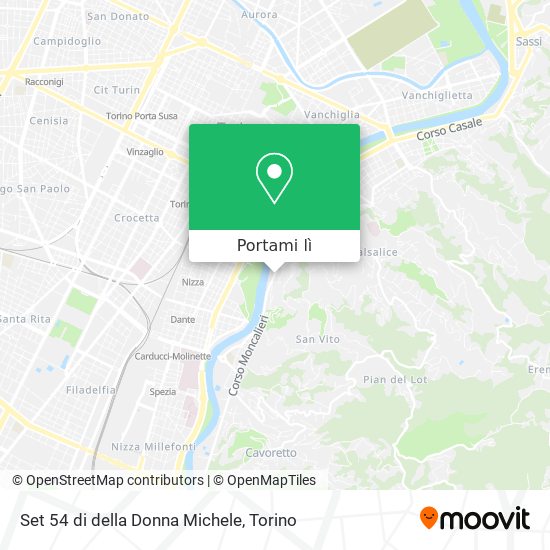 Mappa Set 54 di della Donna Michele