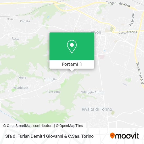 Mappa Sfa di Furlan Demitri Giovanni & C.Sas
