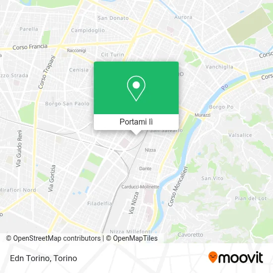 Mappa Edn Torino