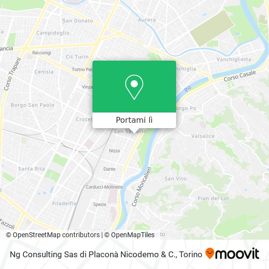 Mappa Ng Consulting Sas di Placonà Nicodemo & C.