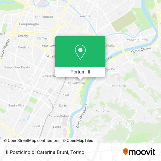Mappa Il Posticino di Caterina Bruni
