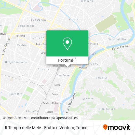 Mappa Il Tempo delle Mele - Frutta e Verdura