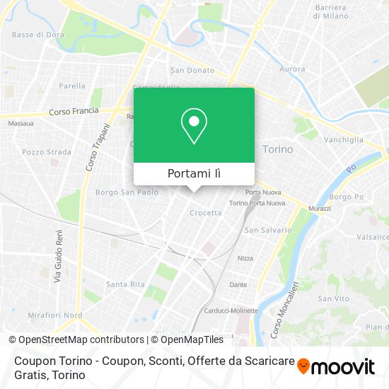 Mappa Coupon Torino - Coupon, Sconti, Offerte da Scaricare Gratis