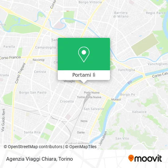 Mappa Agenzia Viaggi Chiara