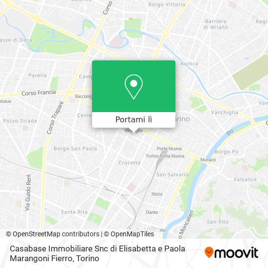 Mappa Casabase Immobiliare Snc di Elisabetta e Paola Marangoni Fierro