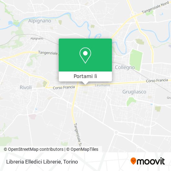 Mappa Libreria Elledici Librerie
