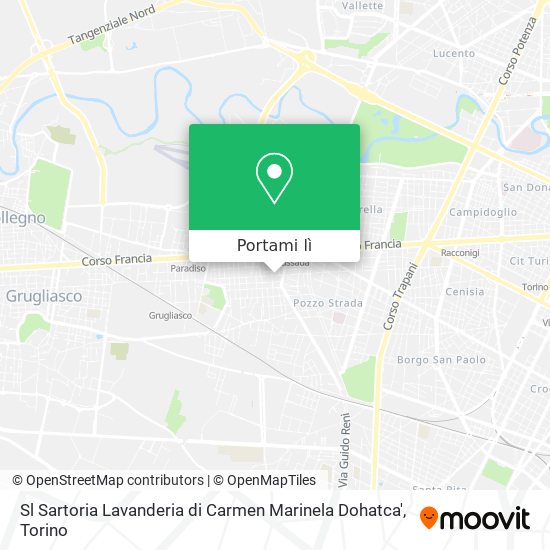 Mappa Sl Sartoria Lavanderia di Carmen Marinela Dohatca'