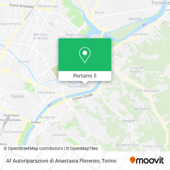Mappa Af Autoriparazioni di Anastasia Florenzo