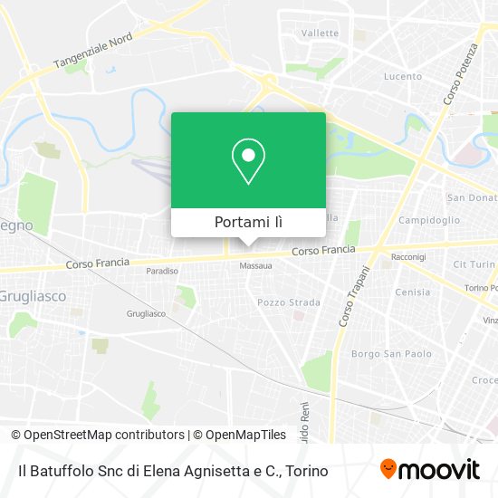 Mappa Il Batuffolo Snc di Elena Agnisetta e C.