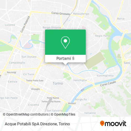 Mappa Acque Potabili SpA Direzione