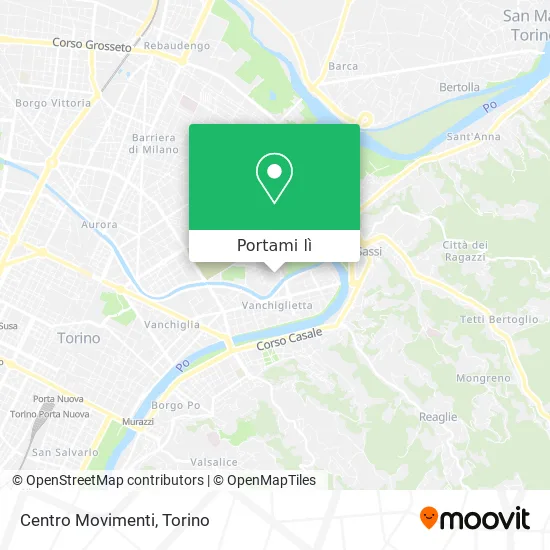 Mappa Centro Movimenti