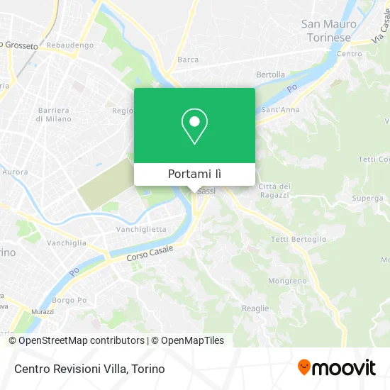 Mappa Centro Revisioni Villa