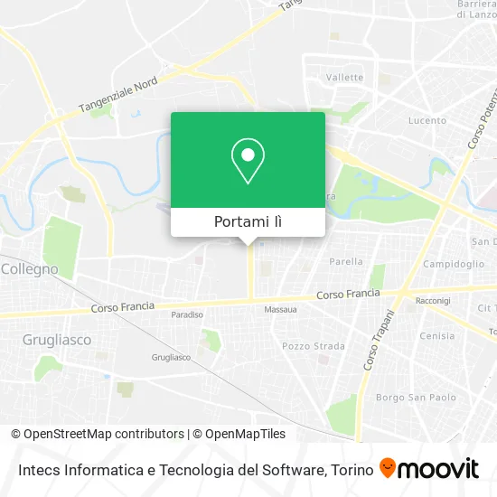Mappa Intecs Informatica e Tecnologia del Software
