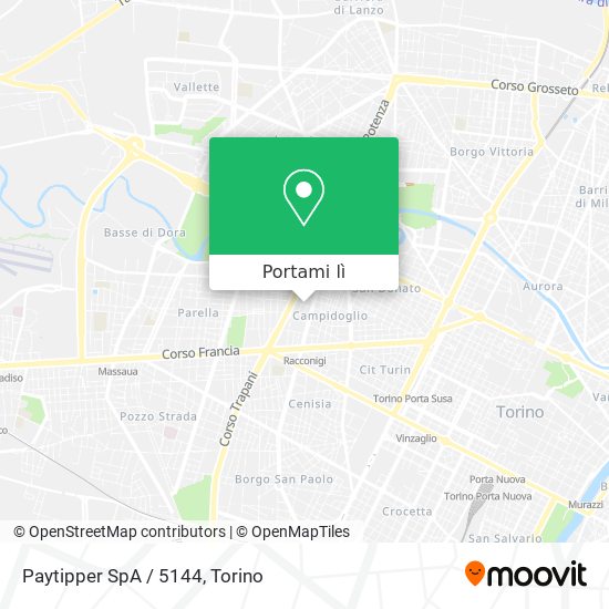 Mappa Paytipper SpA / 5144