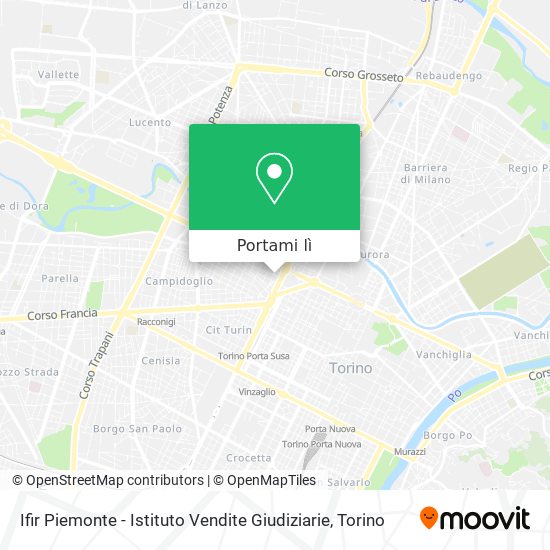 Mappa Ifir Piemonte - Istituto Vendite Giudiziarie