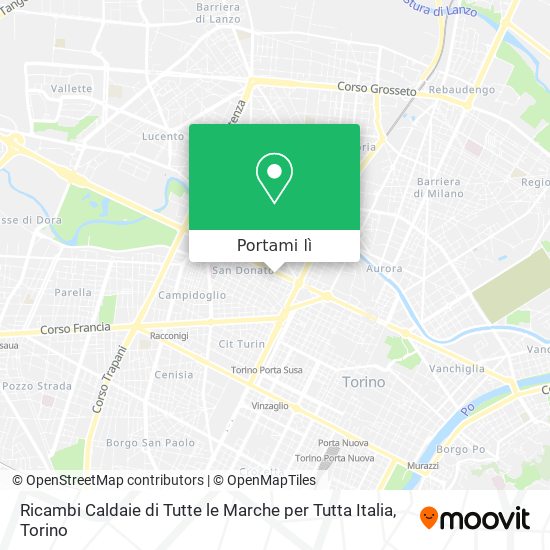 Mappa Ricambi Caldaie di Tutte le Marche per Tutta Italia
