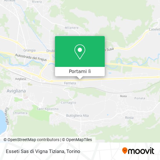 Mappa Esseti Sas di Vigna Tiziana