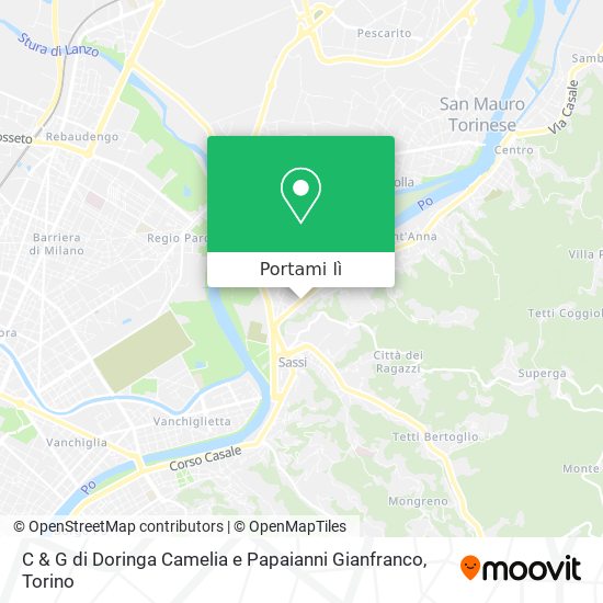 Mappa C & G di Doringa Camelia e Papaianni Gianfranco