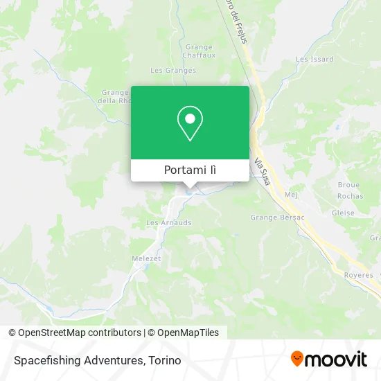 Mappa Spacefishing Adventures