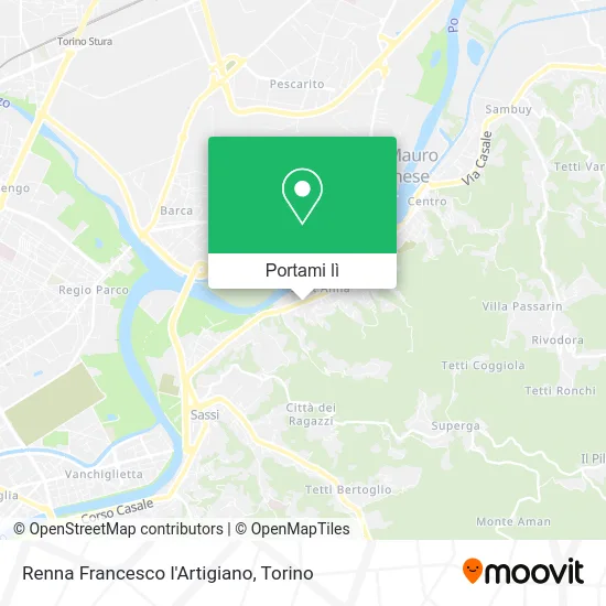 Mappa Renna Francesco l'Artigiano