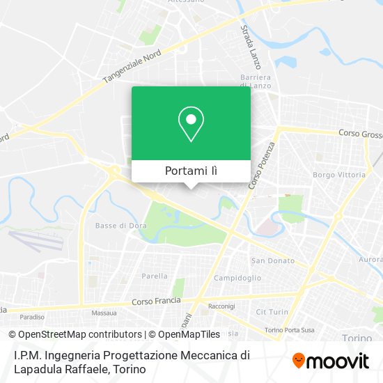 Mappa I.P.M. Ingegneria Progettazione Meccanica di Lapadula Raffaele