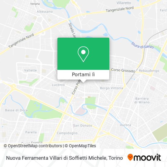 Mappa Nuova Ferramenta Villari di Soffietti Michele