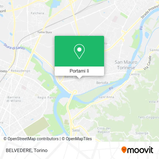 Mappa BELVEDERE