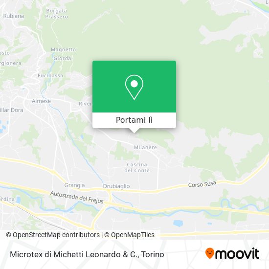 Mappa Microtex di Michetti Leonardo & C.