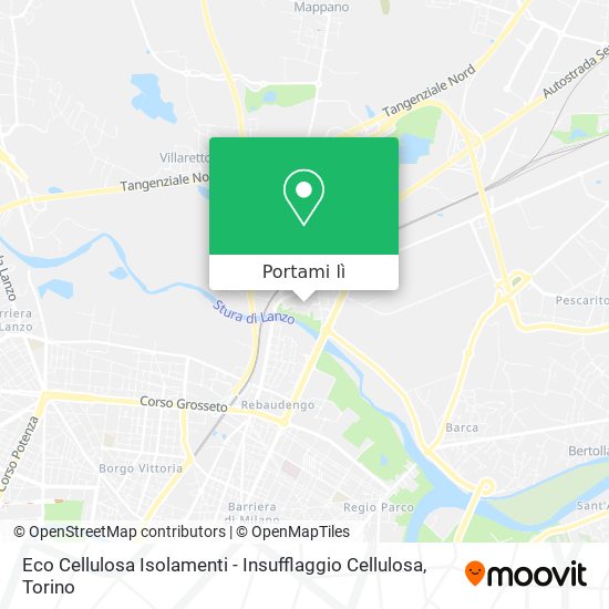 Mappa Eco Cellulosa Isolamenti - Insufflaggio Cellulosa
