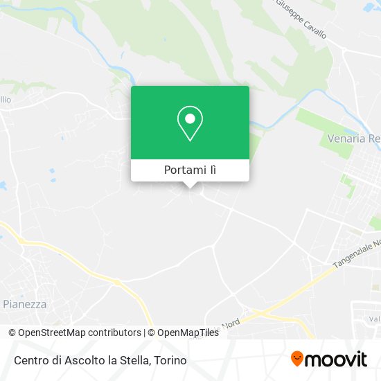 Mappa Centro di Ascolto la Stella