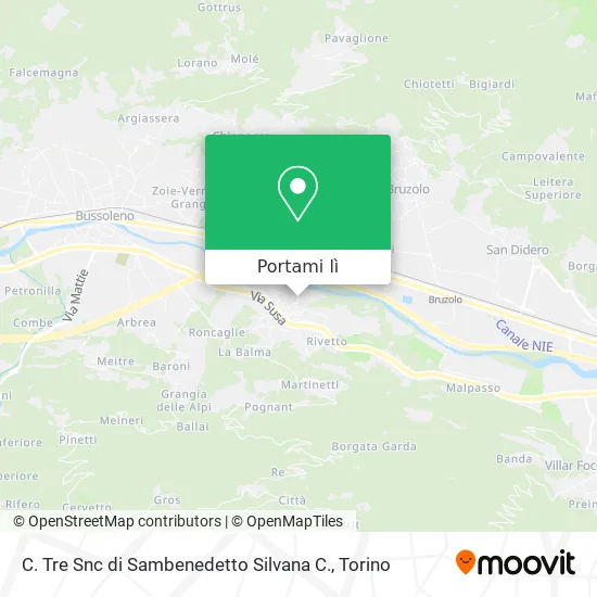 Mappa C. Tre Snc di Sambenedetto Silvana C.