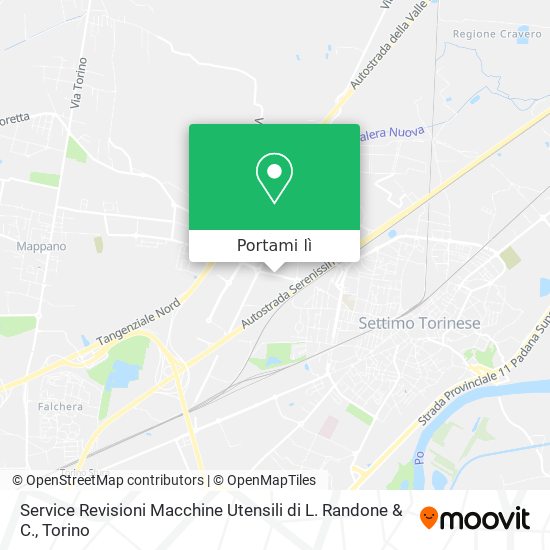 Mappa Service Revisioni Macchine Utensili di L. Randone & C.